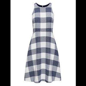 Gingham Tweed dress from Banana Republic